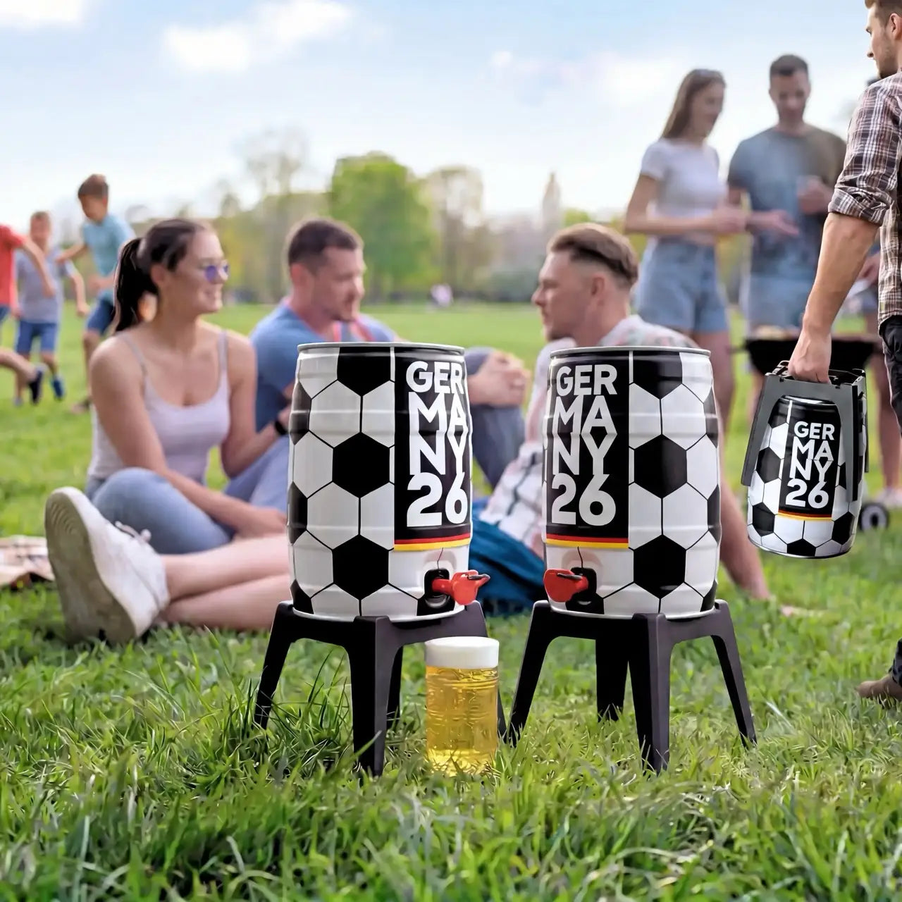 Keg2Go 2-in-1 Partyfasshalterung ⚽️