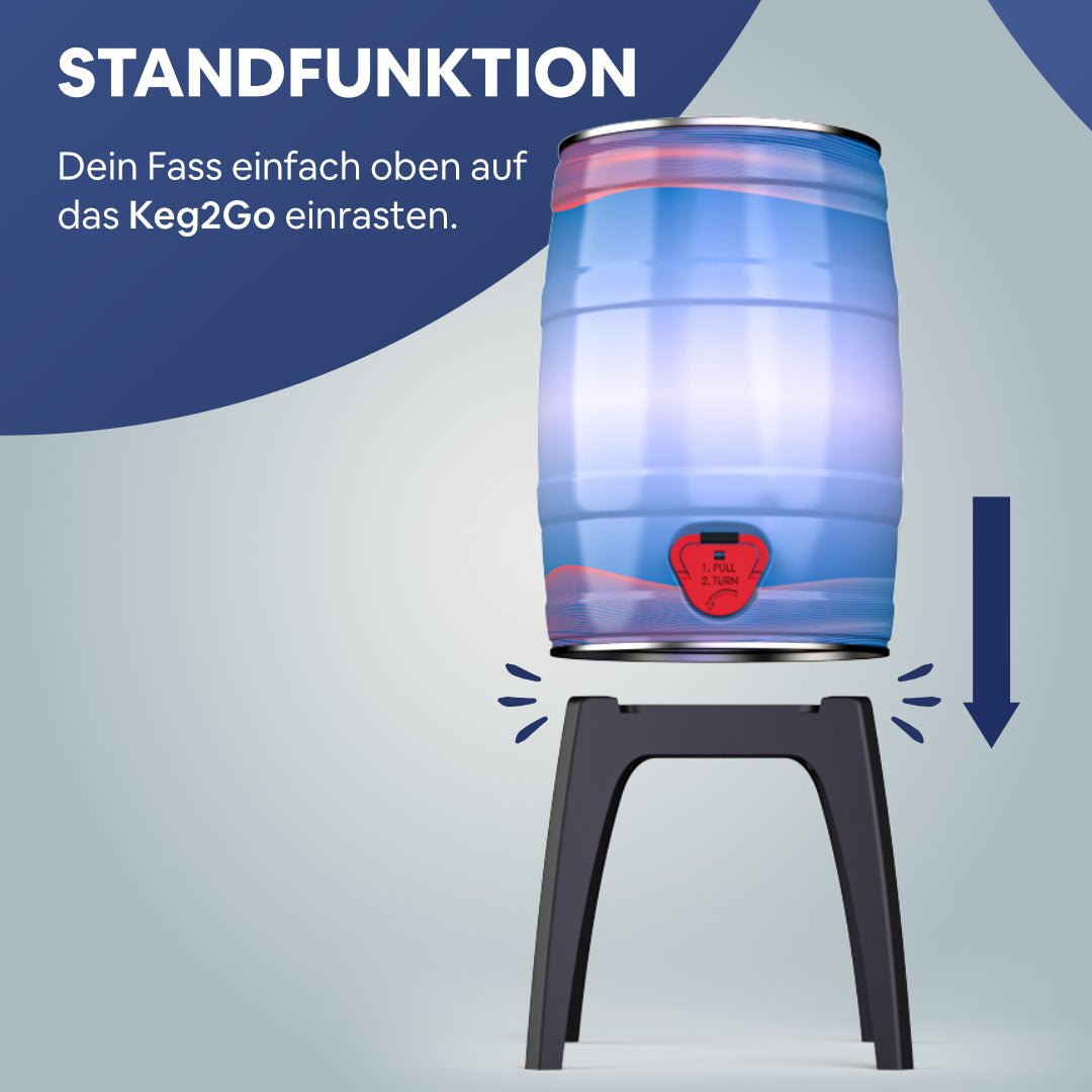 Keg2Go 5L-Partyfass Halterung